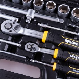 Gola sada 1/2" + 1/4" - 94ks v plastovém kufru 6