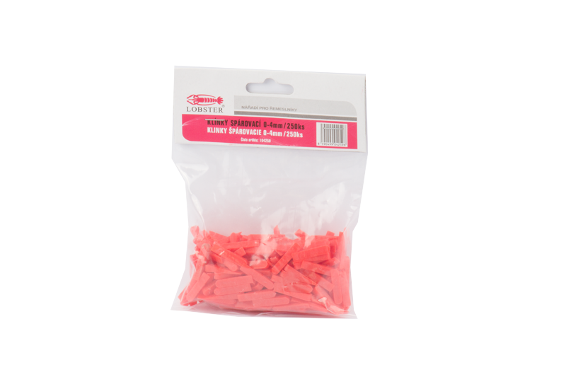 Klínky spárovací 0-6mm 100ks