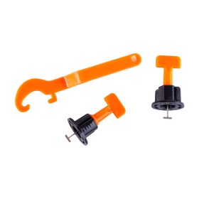 Spona nivelační T 1,5mm- 50ks s klíčem 1