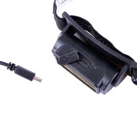 Svítilna CCT LED čelovka USB-C 5