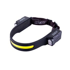 Svítilna LED+COB čelovka USB-C