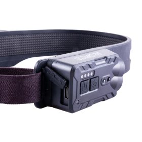Svítilna LED+COB čelovka USB-C 6