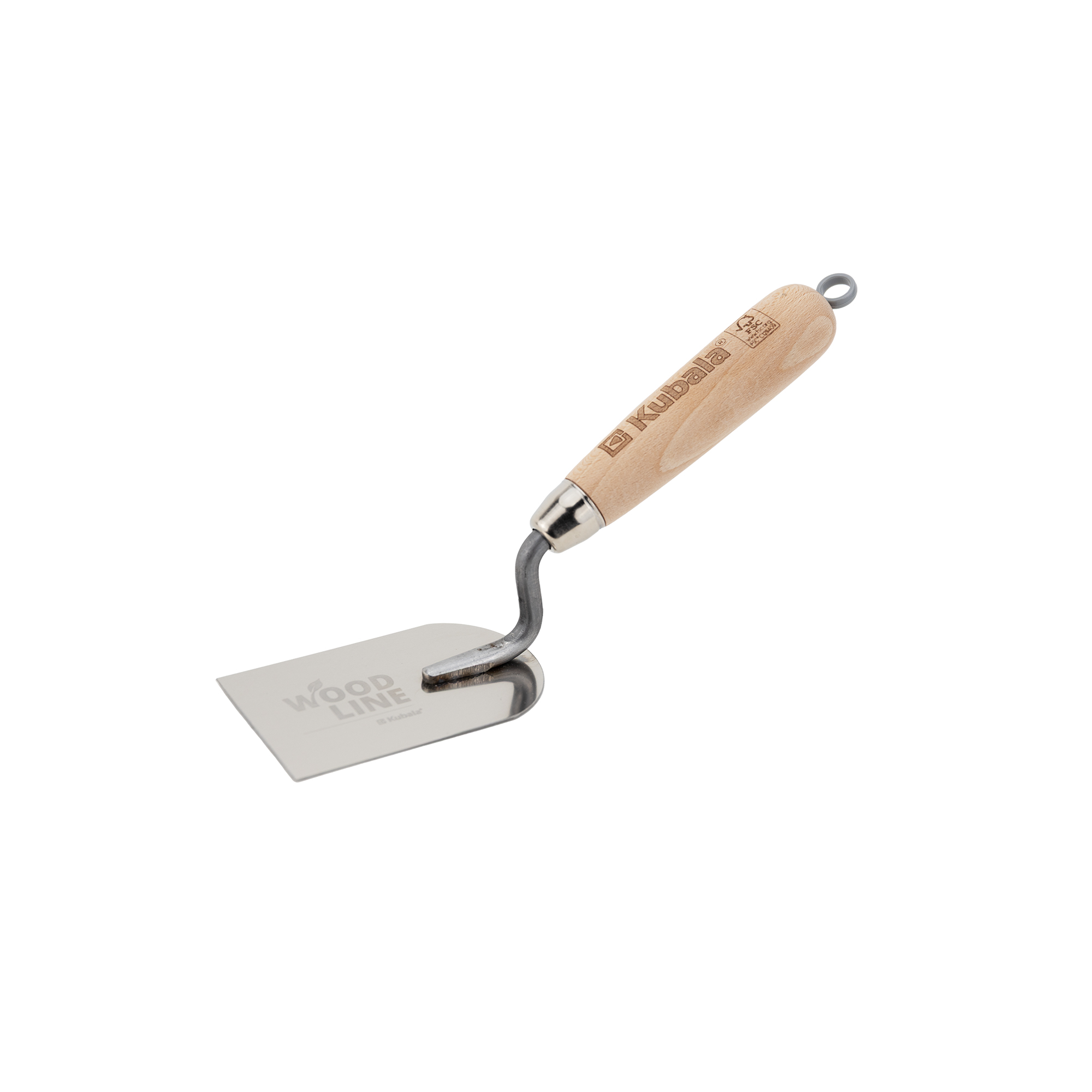 Lžíce K štukatérská nerez š. 100mm, dřevěná rukojeť WOOD LINE/5904