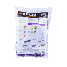 Spony SOLID leveling 3mm MEGA 100ks 15-26mm 2