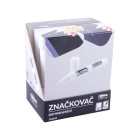 Značkovač permanent BÍLÝ 3