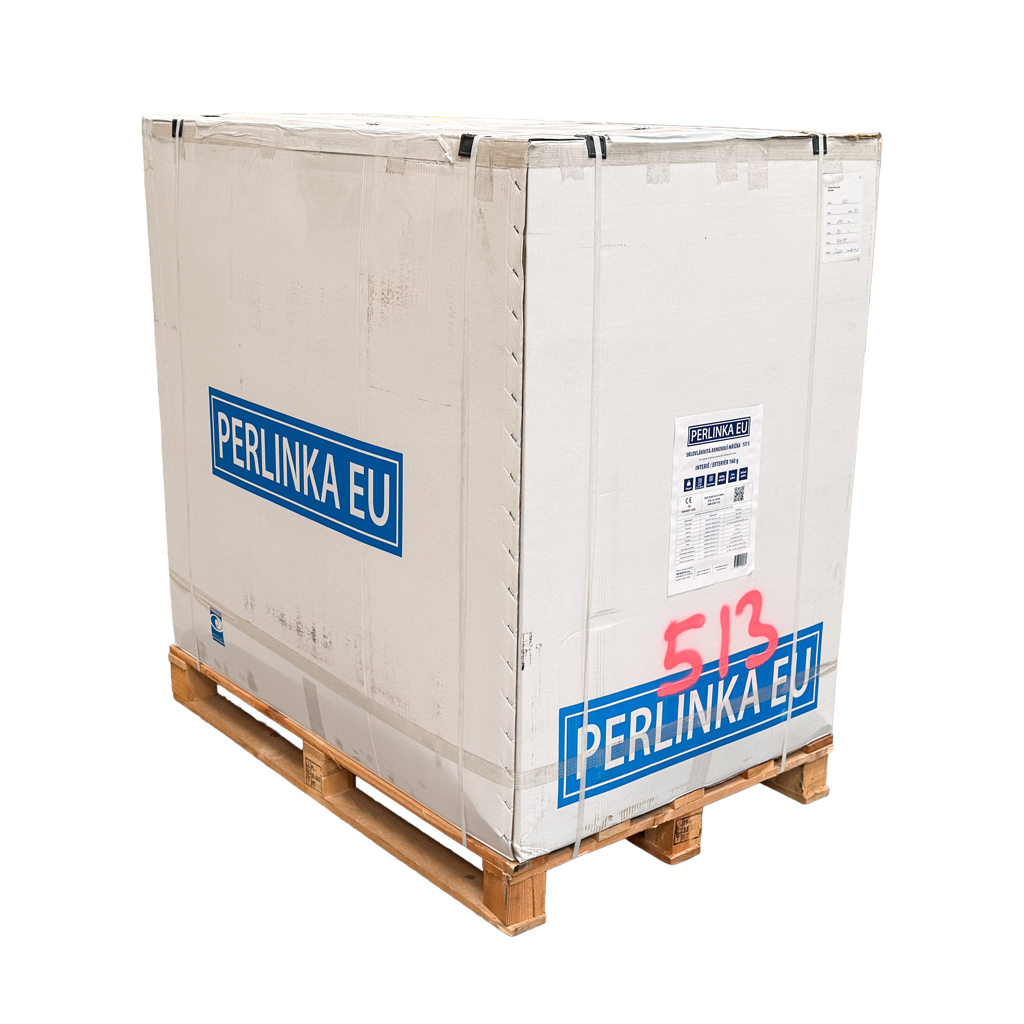 Perlinka EU 122L/paleta 70ks, 145g/m2 (22m2 v roli), velikost oka: 5,3x4,2mm