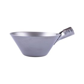 Naběračka OCEL 21,5cm s tulejí,zednická 2