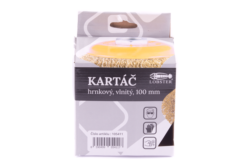 Kartáč hrnkový vlnitý 100/M14
