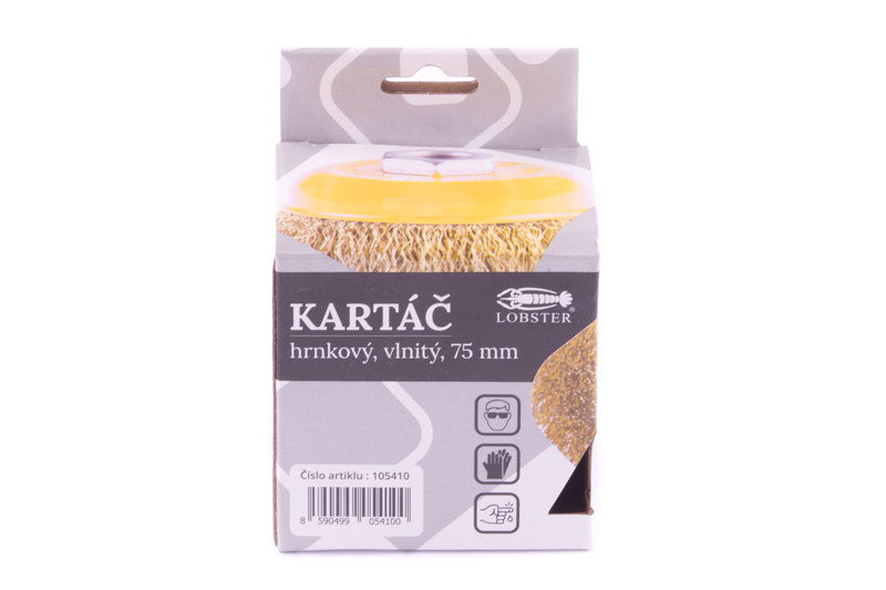Kartáč hrnkový vlnitý 75/M14