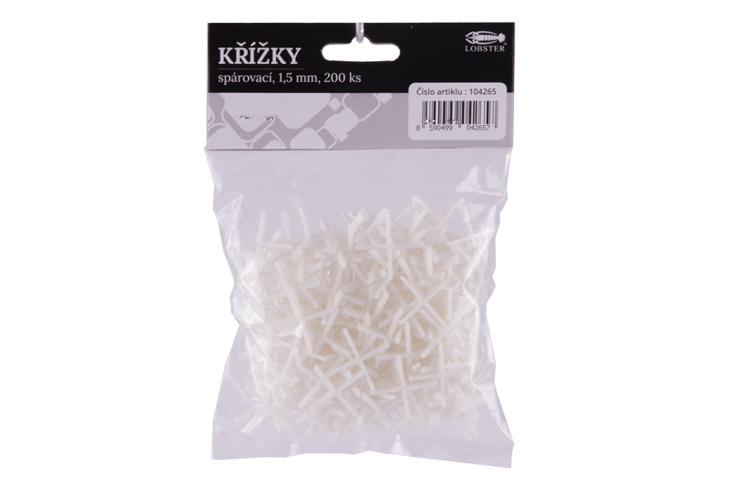 Křížky spárovací 1,5mm/200ks