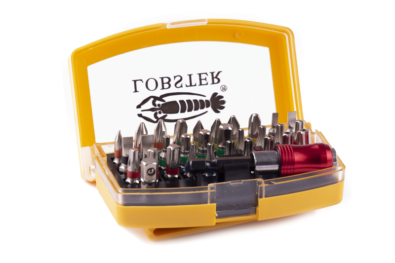 Bity sada 25mm/32ks včetně adaptéru