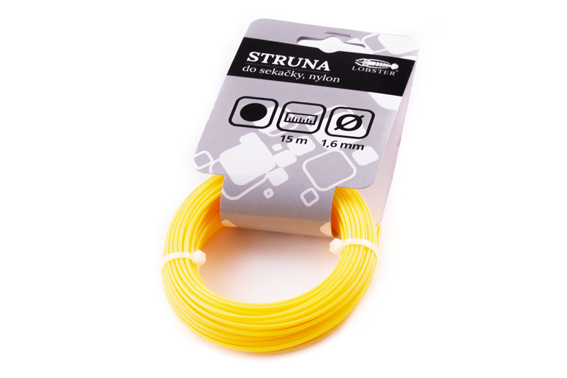 Struna kulatá 1,6mm/15m