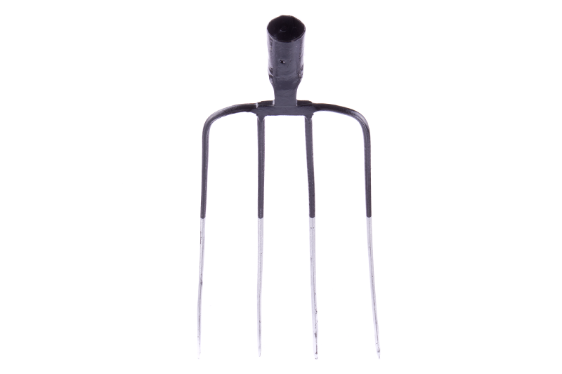 Vidle ocel 4hr.+ násada T dřevo 130cm