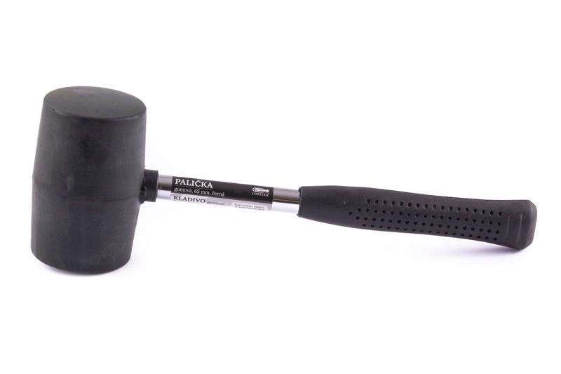 Palička gumová ČERNÁ 65mm