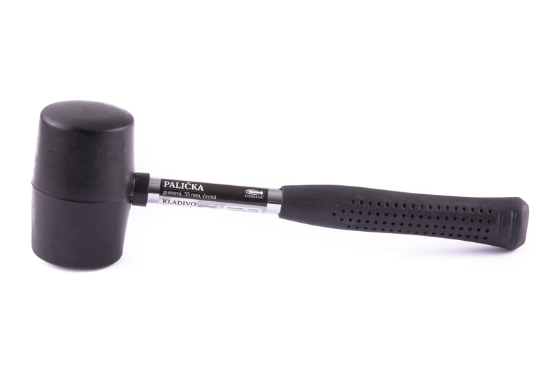 Palička gumová ČERNÁ 55mm