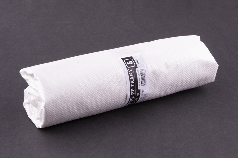Pytel PP tkaný bílý 56x120cm 5ks