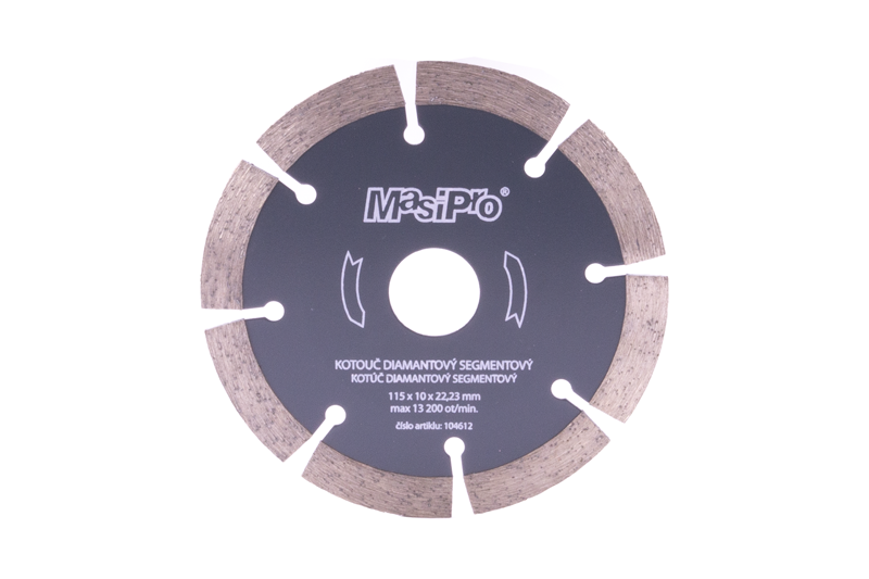 Kotouč diamantový segmentový 115 mm