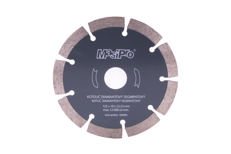Kotouč diamantový segmentový 125 mm