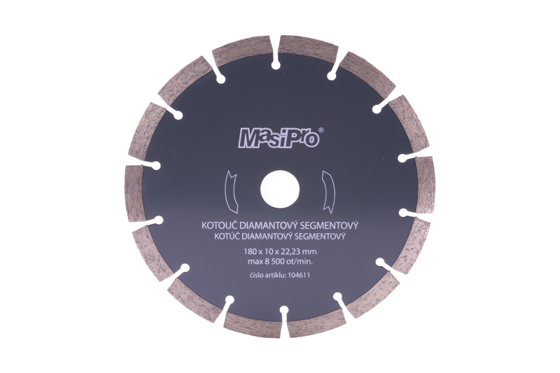 Kotouč diamantový segmentový 180 mm