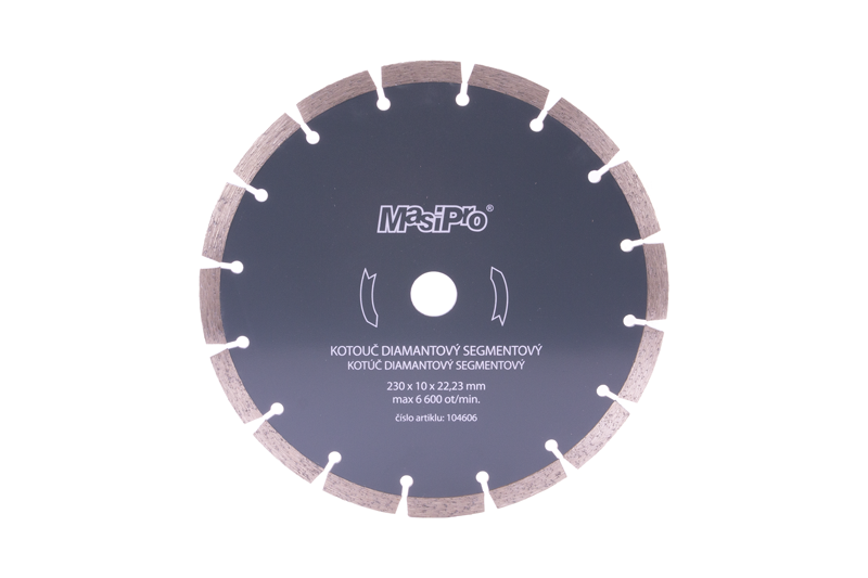 Kotouč diamantový segmentový 230 mm
