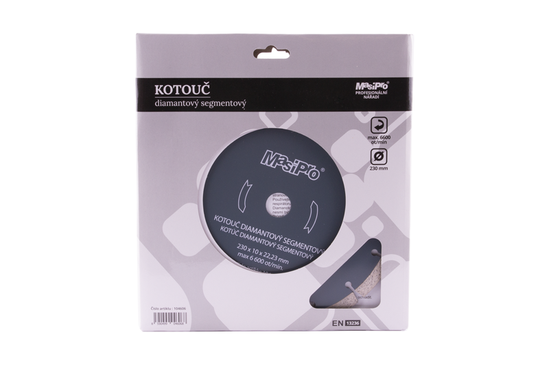 Kotouč diamantový segmentový 230 mm