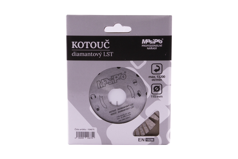 Kotouč MasiPro LST 115 mm