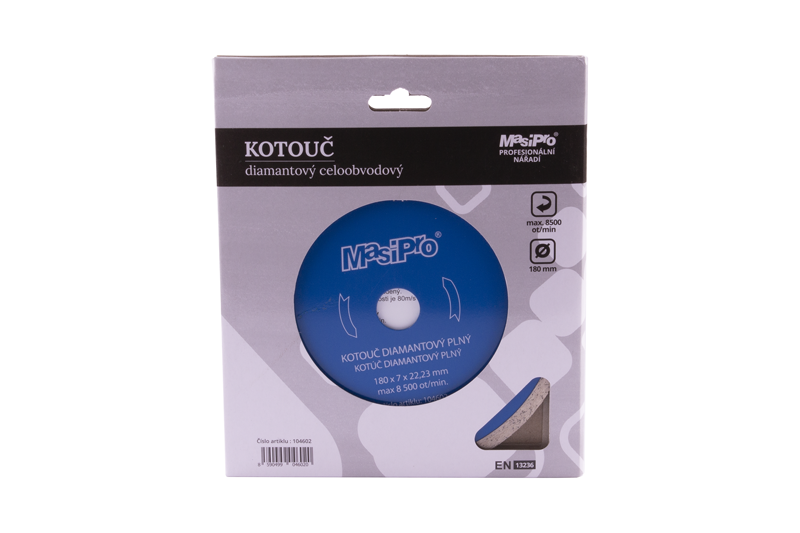 Kotouč diamantový plný 180 mm