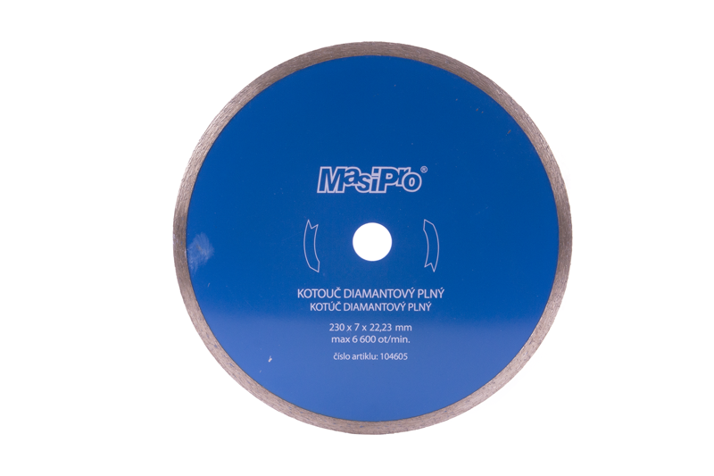 Kotouč diamantový plný 230 mm