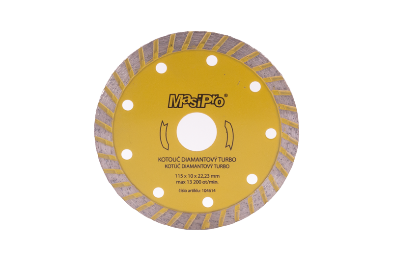 Kotouč diamantový turbo 115 mm