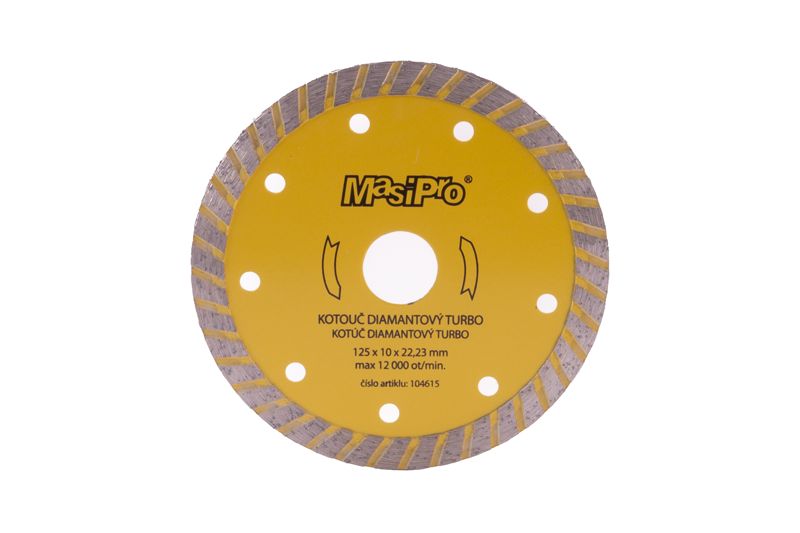 Kotouč diamantový turbo 125 mm