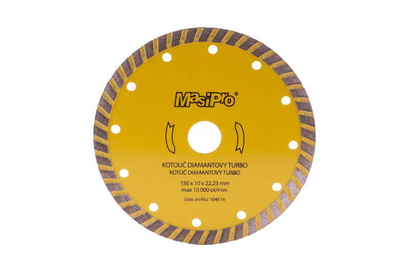 Kotouč diamantový turbo 150 mm