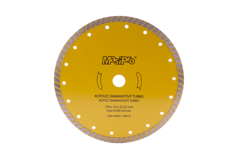 Kotouč diamantový turbo 230 mm