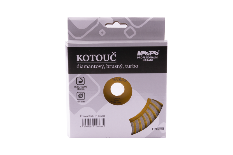 Kotouč diamantový brusný turbo 150 mm