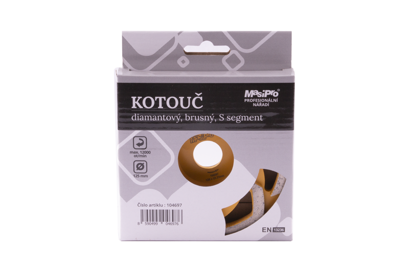 Kotouč diamantový brusný S segment 125 mm