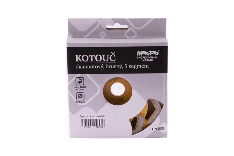 Kotouč diamantový brusný S segment 150 mm