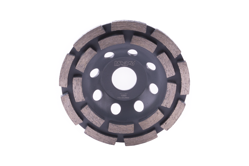 Kotouč diamantový brusný dvouřadý 115 mm