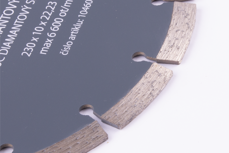 Kotouč diamantový segmentový 230 mm