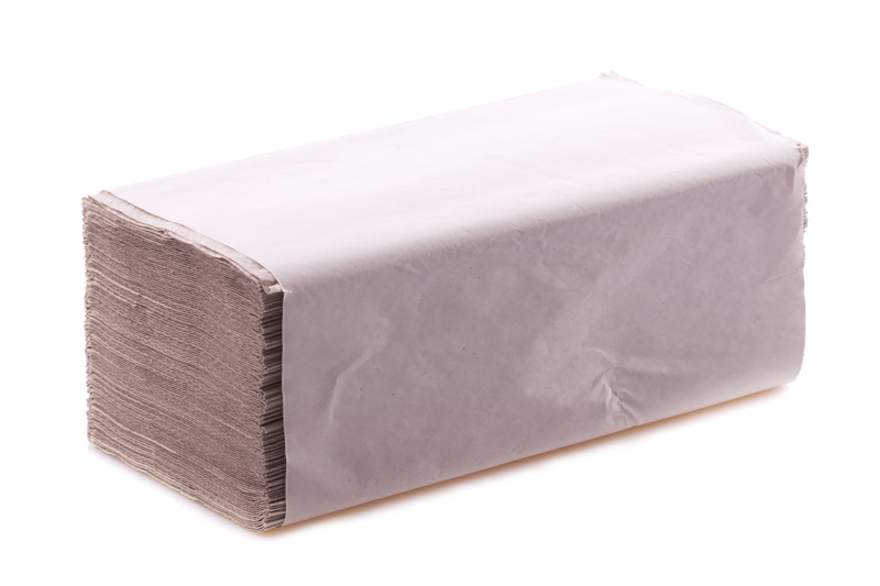 Ručníky papír.ZIK-ZAK 250ks šedé