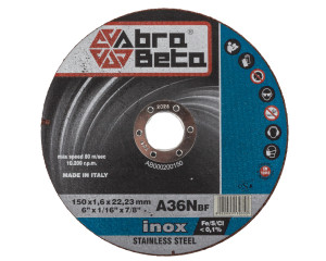 Kotouč tenký řezný na nerezovou ocel 150 x 1,6 mm