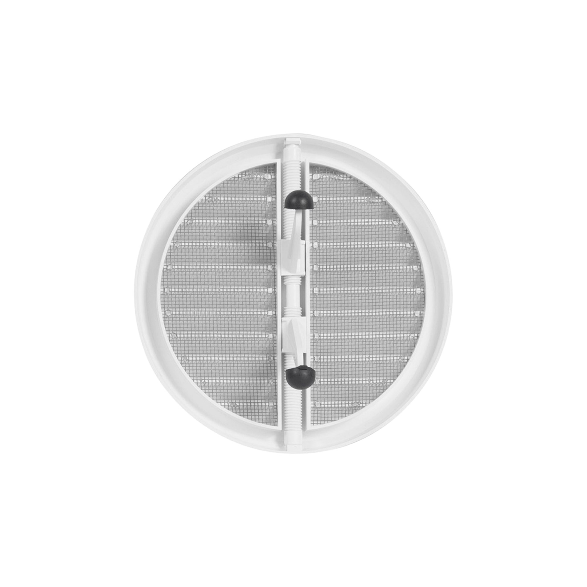 Mřížka větrací VMKS 75x125B/0417 Větrací mřížka se síťovinou - krytka stavitelná 75-125 bílá