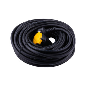 Kabel 20m 230V guma černý 3x1,5mm IP44