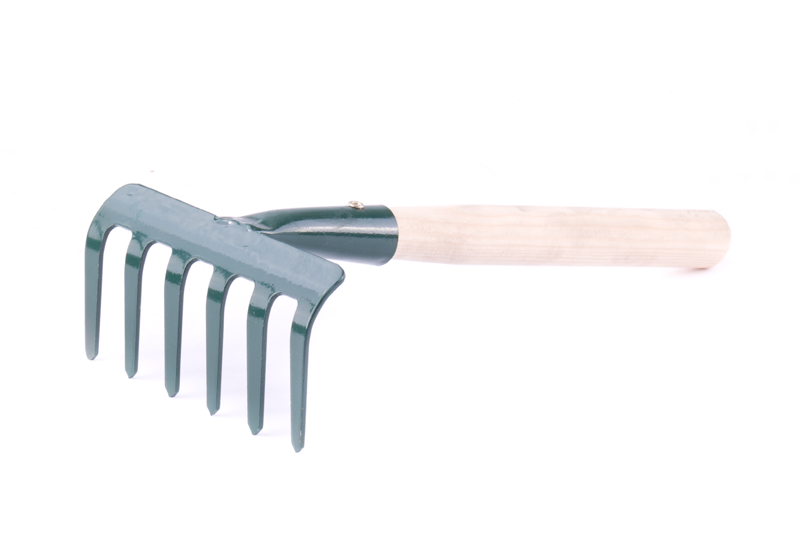 Hrabičky s násadou 25cm/6 zubů