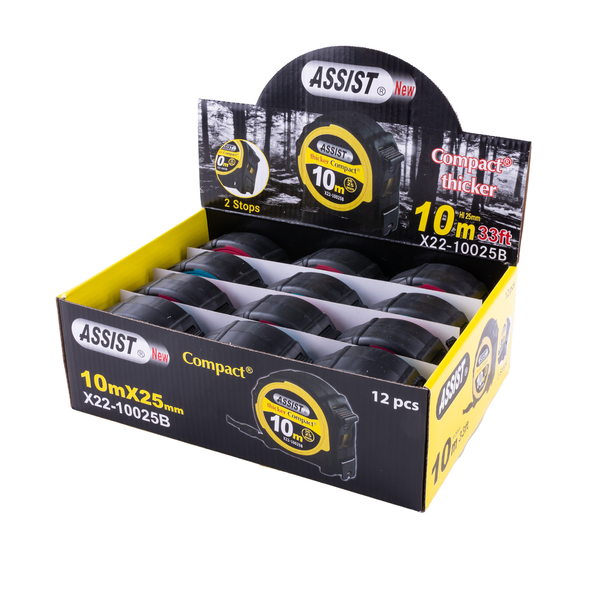 Metr svinovací ASSIST PNEU 10m