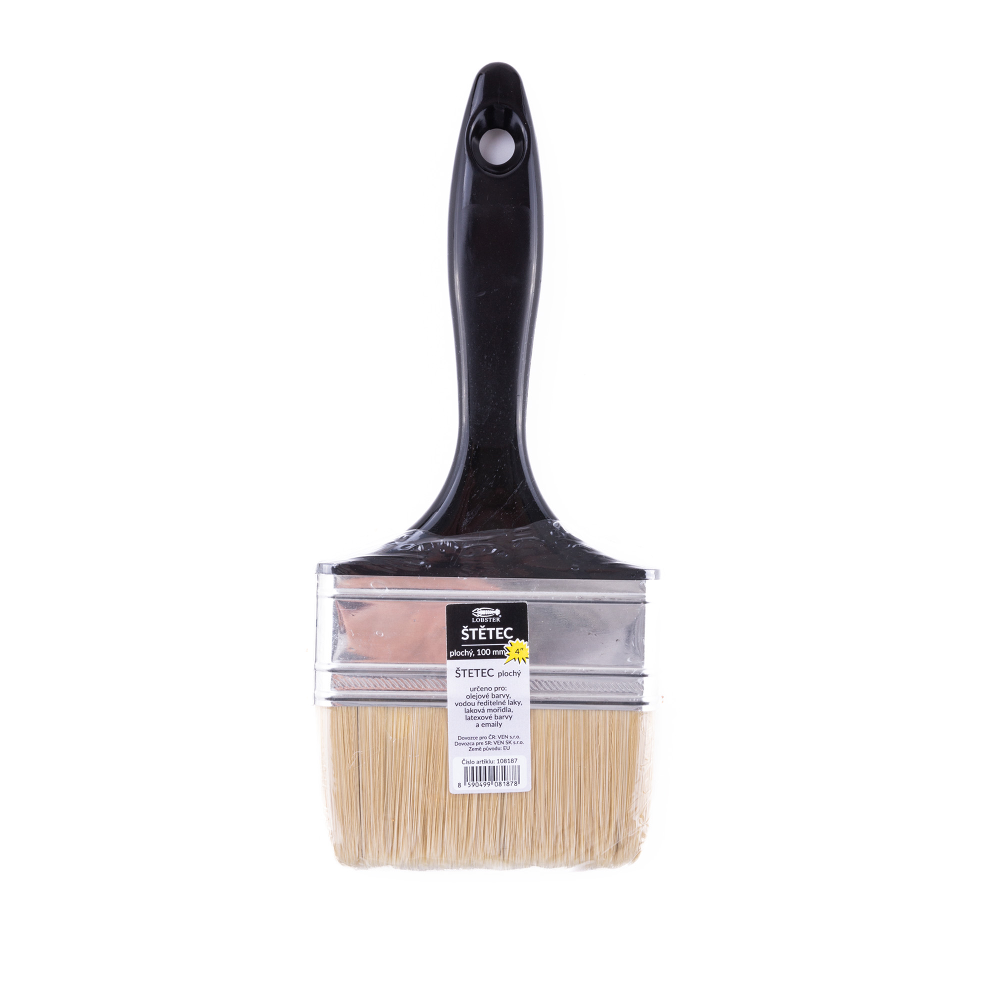 Štětec plochý  C 4" / 100mm