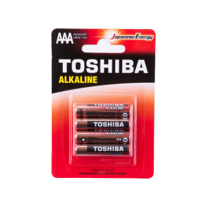 Baterie TOSHIBA AAA LR03GCA BP-4C  ALKALINE 1,5V