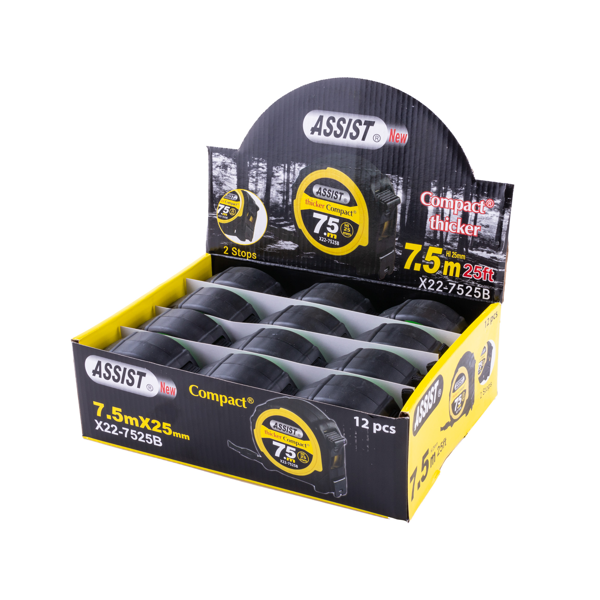 Metr svinovací ASSIST PNEU 7,5m