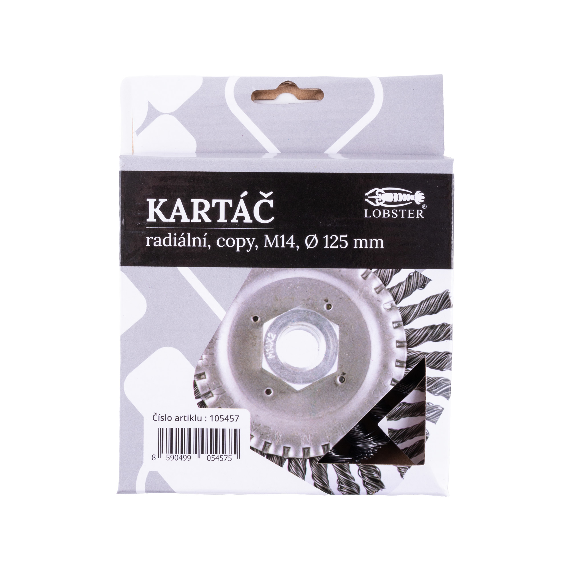 Kartáč radiální copy 125/M14