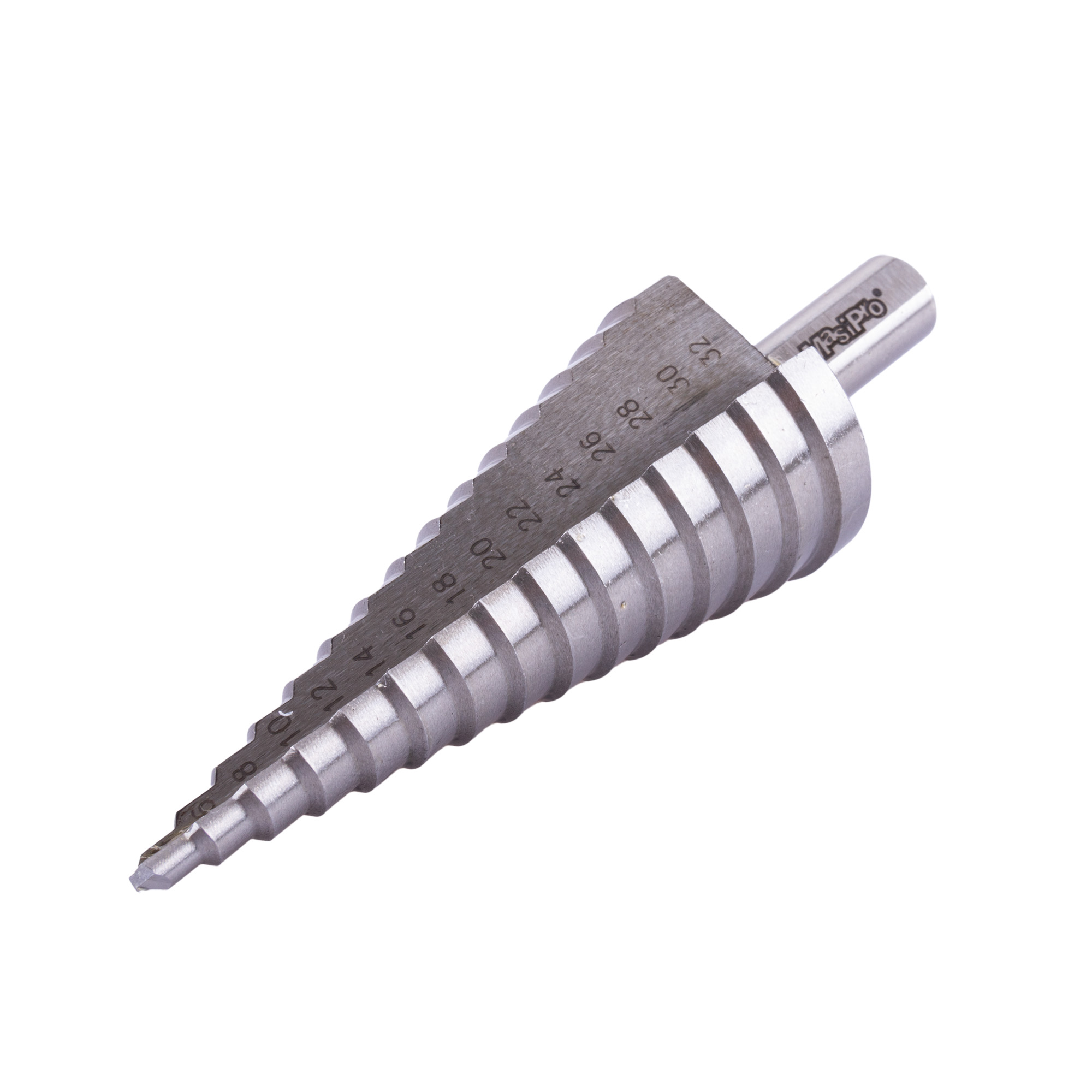 Vrták stupňovitý HSS 4-32 mm rovná stopka
