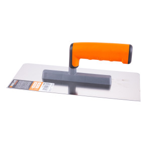 Hladítko nerez 27x13cm oblé rohy Solid