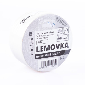 Lemovka 48mmx10m-bílá